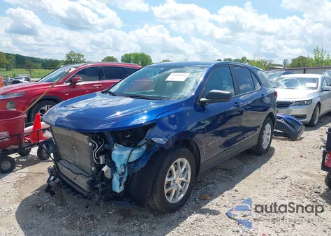 2022 Chevrolet Equinox Awd Ls z USA, uszkodzony, nr VIN 3GNAXSEV0NS206524